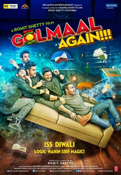 Check Out Golmaal Again Brand New Poster